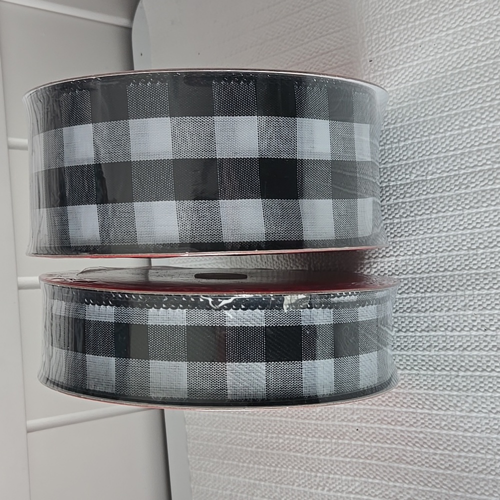 Ribbon Spools Buffalo Check (2) - Picture 4 of 7